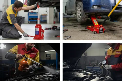 محصولات درحال کار ابزارآلات تاپکس