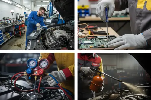 محصولات درحال کار ابزارآلات تاپکس